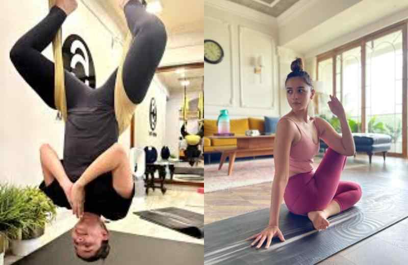 Alia Bhatt yoga