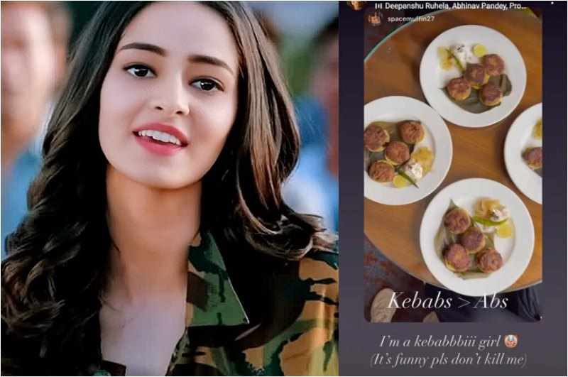 Ananya Pandey loves food