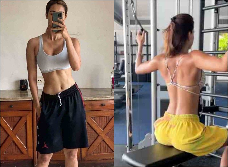 Disha Patani workout routine