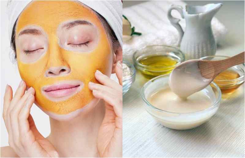 DIY skin brightening face pack