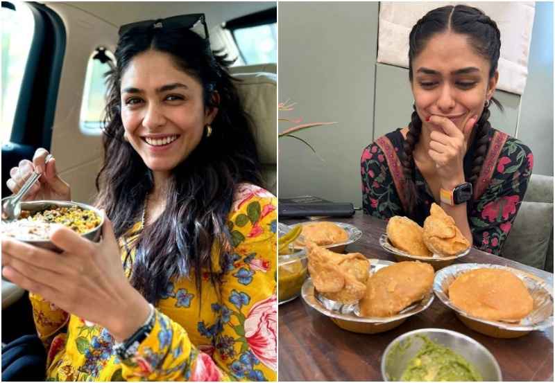 Desi Foods Mrunal Thakur