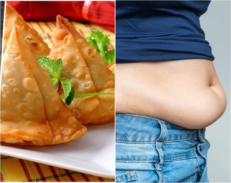 samosas during weight loss plan