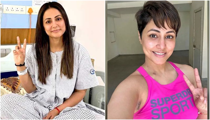 Hina Khan hospital treatment cancer