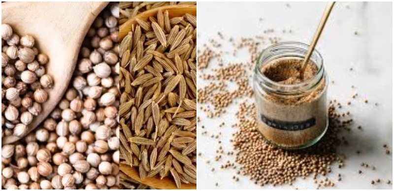 Coriander seeds for weight loss spice mixture